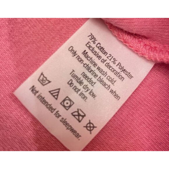 Janie and Jack Sz 6-12 Mth‎ Pink Swimsuit Coverup French Terry Dress - Picture 6 of 7